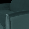 377863 198 04 VS Rocco bank 150cm velvet groenblauw C1