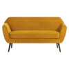 377863 O 01 VS Rocco bank 150cm velvet okergeel F1