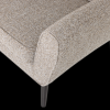 377863 N 04 VS Rocco bank 150cm geweven stof naturel melange C1