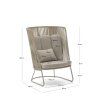 saconca beige high zahradne kreslo