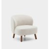 ulit chenille walnut kreslo