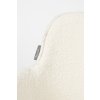 ZUIVER ALBERT KUIP SWIVEL kreslo: Biela