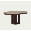 artis walnut round rozkladaci jedalensky stol