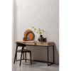 374107 E 377393 Z 01 SF WE Silas bureau eiken melamine Cras zwart