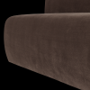 378032 VB 05 VS WP Mojo Base eetbank 164cm rugleuning velvet bruin C1