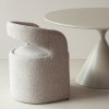 377995 N 01 SF Lanor eetkamerstoel grove boucle naturel vierkant