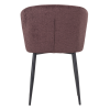 377986 P 05 VS Luse eetkamerstoel velvet paars set van 2 B1